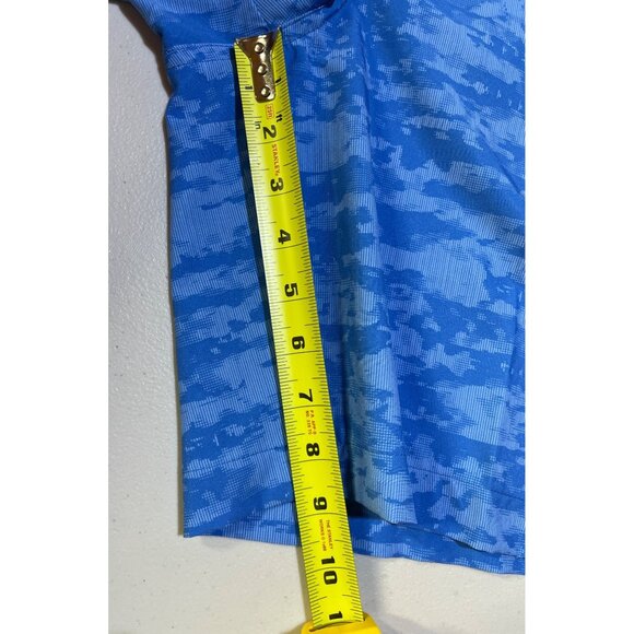 Grand Slam Mens Size 38 Blue Camo Print Golf Shorts 4-Way Stretch - Picture 6 of 12